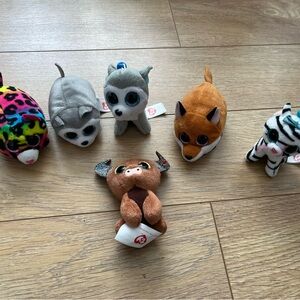 TY Beanie Boos Plush Toys - Set of 5